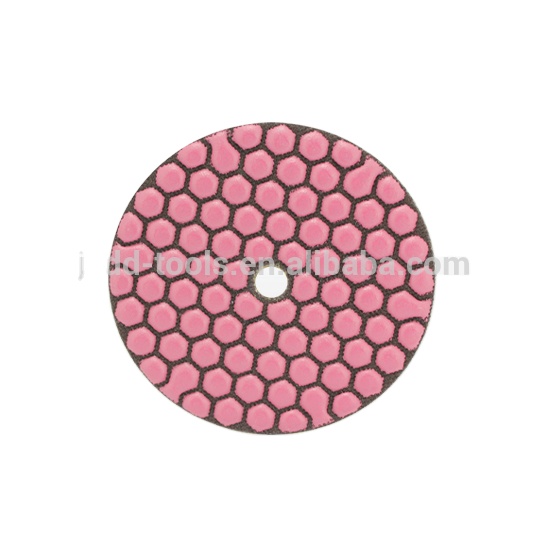 Professional cheap 4 inch dry diamond stone polishing pads for marble, ceramic