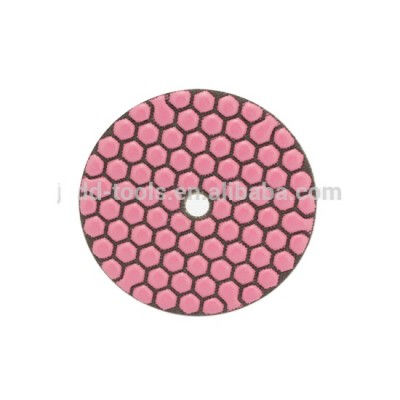 Professional cheap 4 inch dry diamond stone polishing pads for marble, ceramic