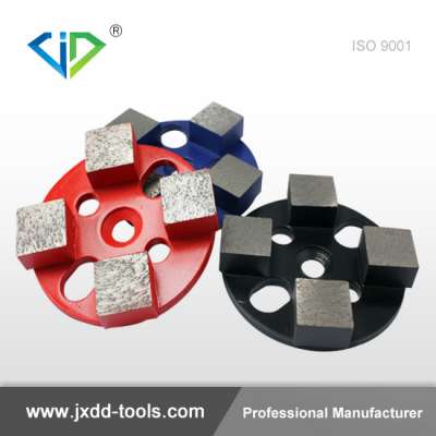 4'' Metal Floor Polishing Pads for Concrete